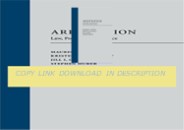 download⚡[PDF]❤ Arbitration: Law, Policy, and Practice 1st Edition
