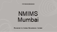 NMIMS Mumbai