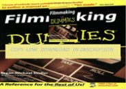 Pdf⚡️(read✔️online) Filmmaking For Dummies
