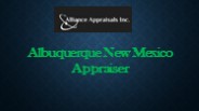 Albuquerque New Mexico Appraiser
