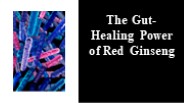 Can Red Ginseng Improve Gut Health?