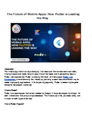 Flutter App Development Edmonton  | Umano Logic