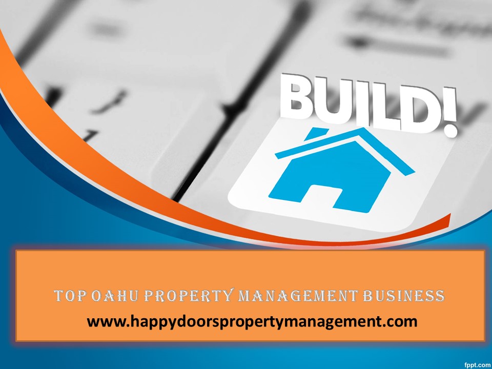 Top Oahu Property Management Business - www.happydoorspropertymanagement.com