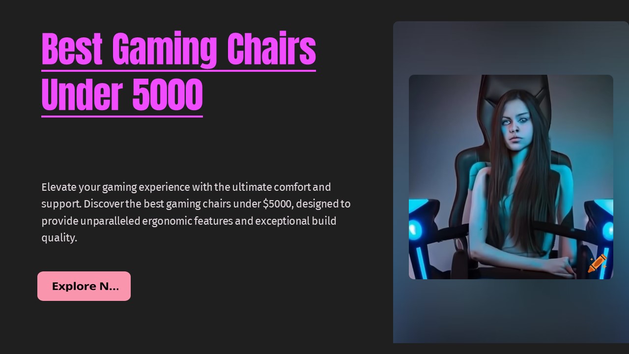 Best gaming chair under 5000