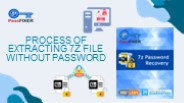 process of extracting 7z file without password