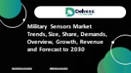 Military Sensors Market