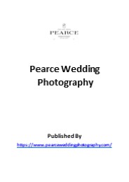 Pearce Wedding Photography