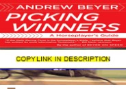 Download Book [PDF] Picking Winners: A Horseplayer's Guide
