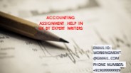 How to write Accounting Assignment ?