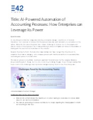 Importance of AP automation in finance process