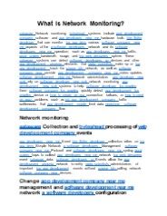 What Is Network Monitoring?