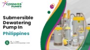 Submersible Dewatering Pump in the Philippines