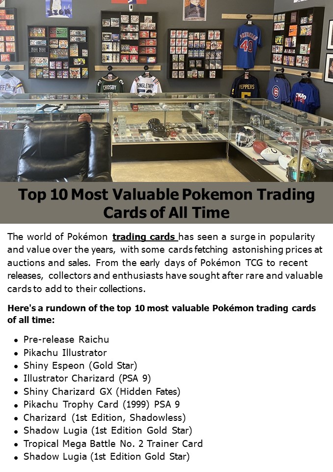 PPT Top 10 Most Valuable Pokemon Trading Cards of All Time PowerPoint presentation free to