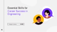 Essential Skills for Career Success in Engineering