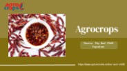 Guntur Dry Red Chilli Exporters