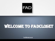 Welcome to Fadcloset