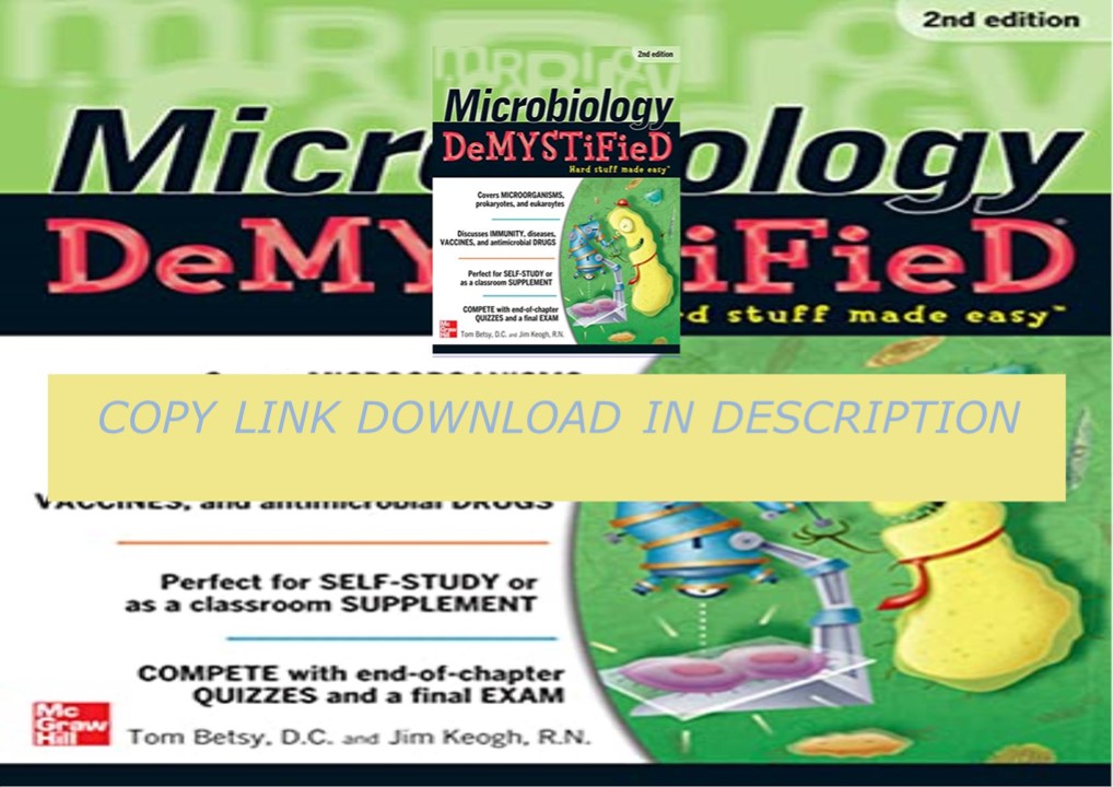 Download ⚡️[EBOOK]❤️ Microbiology DeMYSTiFieD, 2nd Edition 2nd Edition