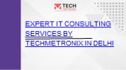 TechMetronix-  Best IT Consultant in Delhi