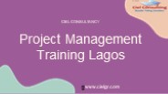Project Management Training Lagos