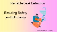 Leak Detection Ipswich