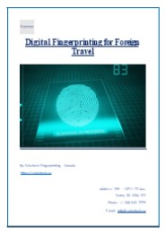 Digital Fingerprinting for Foreign Travel