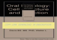 Download ⚡️(PDF)❤️ Oral Histology: Cell Structure and Function