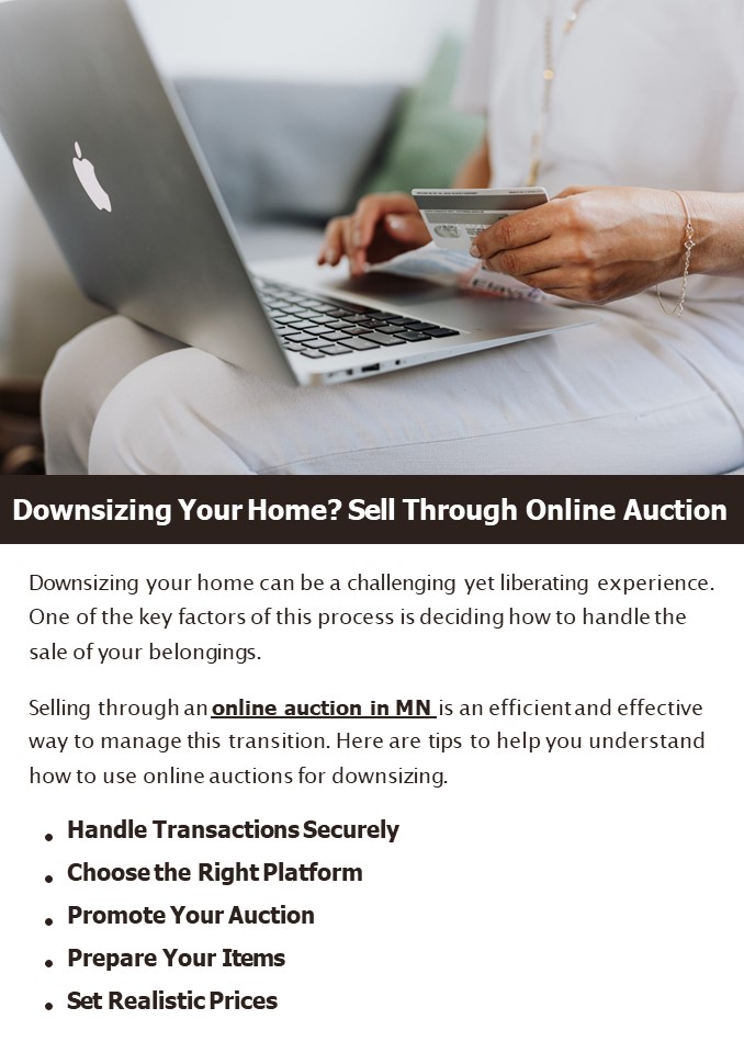 Downsizing Your Home? Sell Through Online Auction