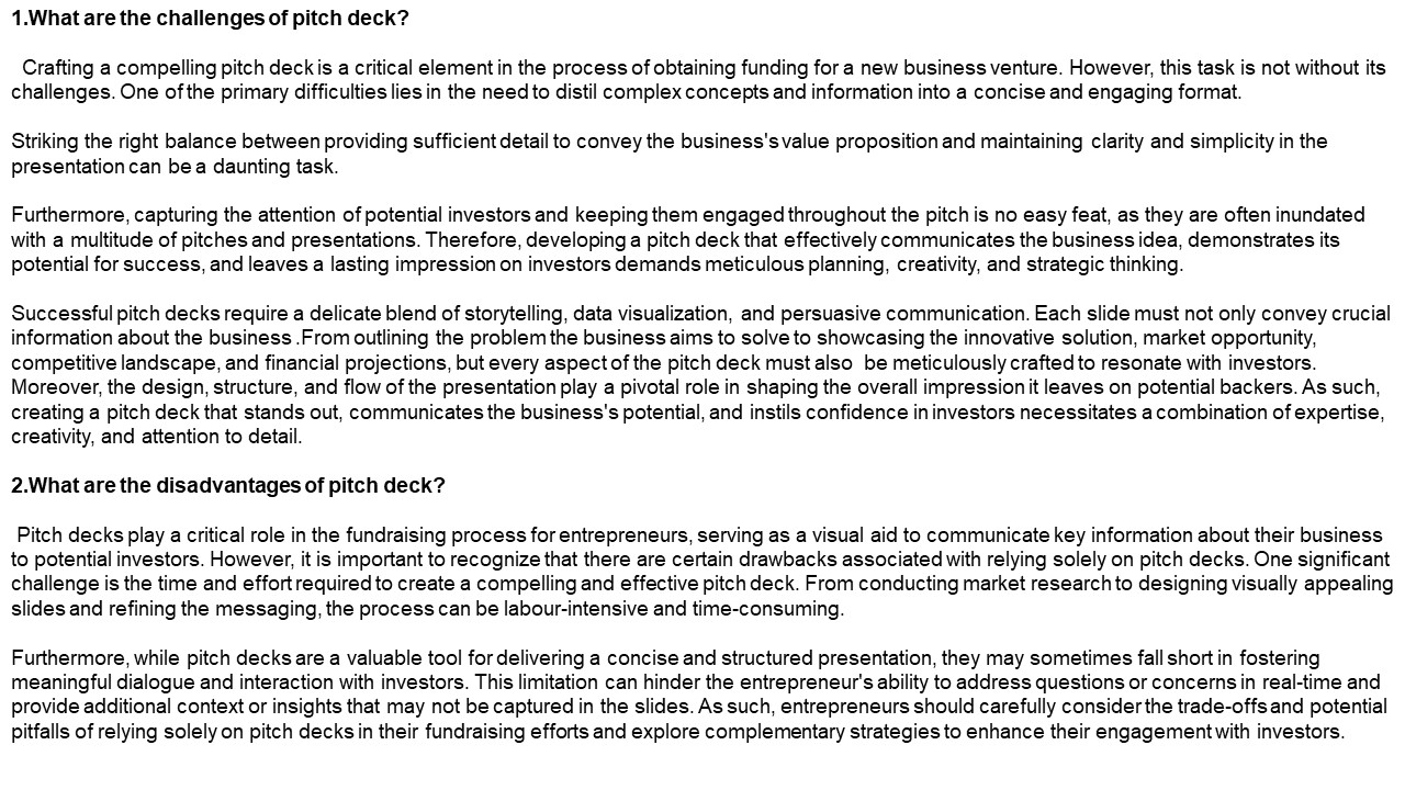 Mastering the Art of Simplifying Complex Ideas in Your Pitch Deck