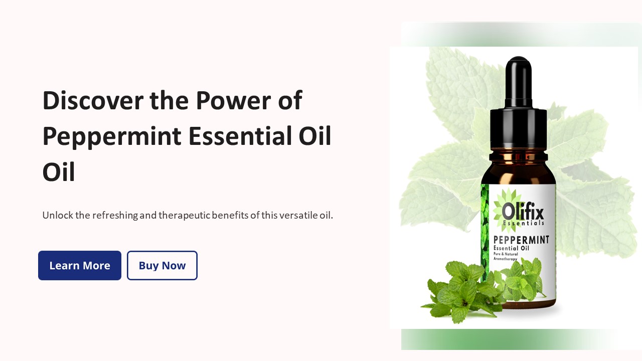 Olifix Peppermint Essential Oil