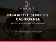 Disability Benefits California Against Mental Health Disabilities