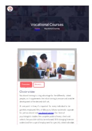 Vocational Courses