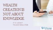 Wealth Creation Planning & Wealth Management in Ahmedabad
