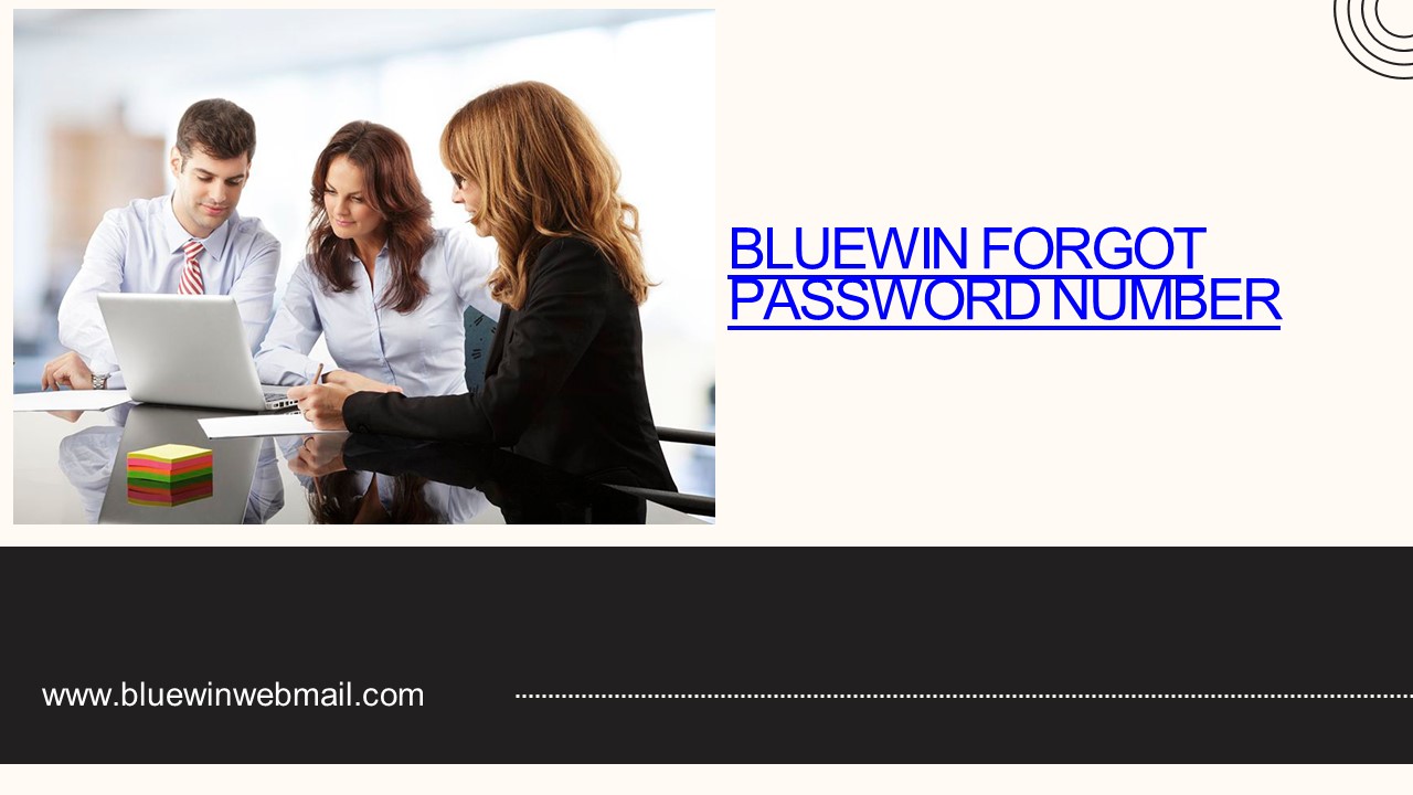 Bluewin Password Reset