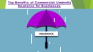 Top Benefits of Commercial Umbrella