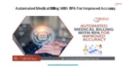Automated Medical Billing With RPA For Improved Accuracy