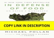 [PDF]❤️DOWNLOAD⚡️ In Defense of Food: An Eater's Manifesto