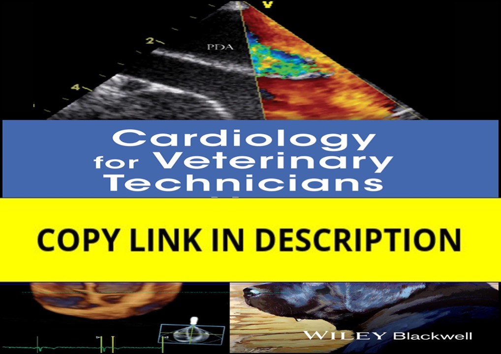PDF Cardiology for Veterinary Technicians and Nurses