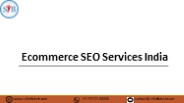 Ecommerce SEO Services India
