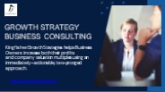 Growth Strategy Business Consulting Services - Kingfisher