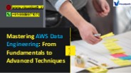The Best AWS Data Engineering Online Training Institute in Hyderabad