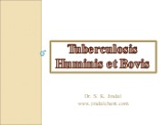 Tuberculosis Huminis et bovis