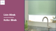 Roller Blinds for Windows