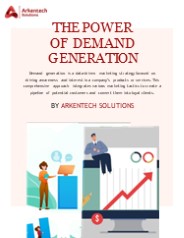 Demand Generation Excellence: A Comprehensive Guide