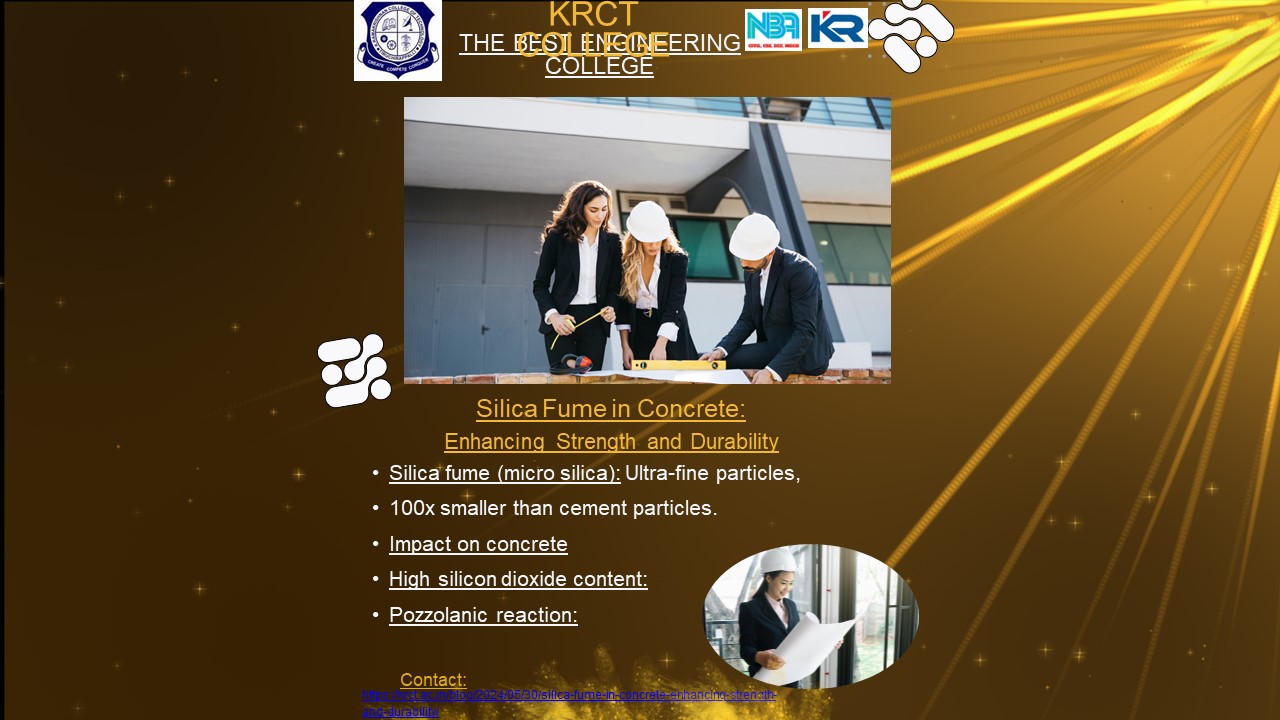 Silica Fume in Concrete: Enhancing Strength and Durability