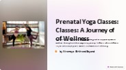 Prenatal Yoga Classes