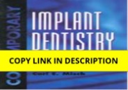 READ [PDF] Contemporary Implant Dentistry