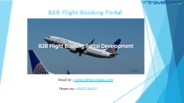 B2B Flight Booking Portal