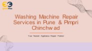 Reliable Washing Machine Solutions in Pune: QuickFixs Delivery