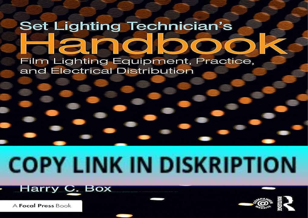 DOWNLOAD PDF Set Lighting Technician's Handbook