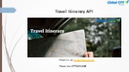 Travel Itinerary API